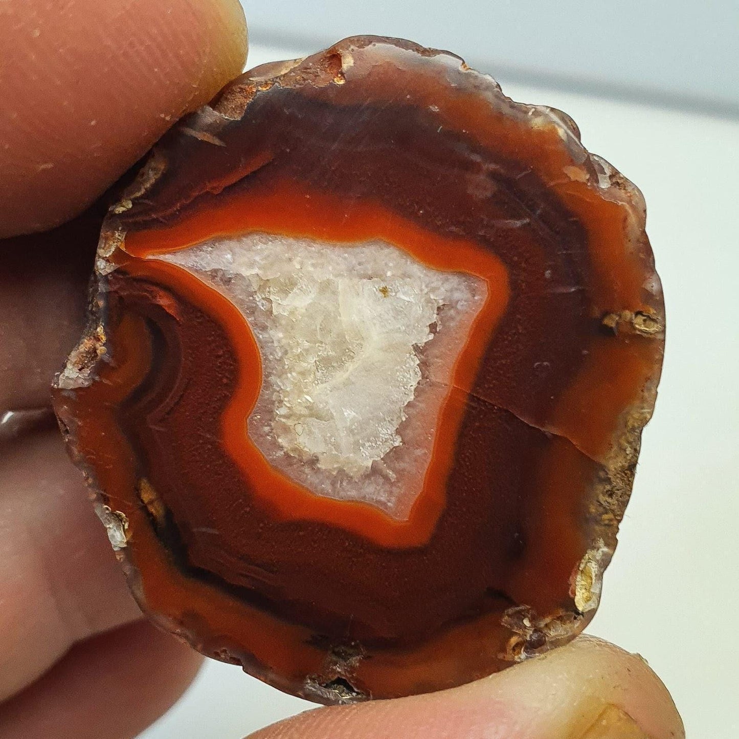 Agate du malawi ( demi-nodule)