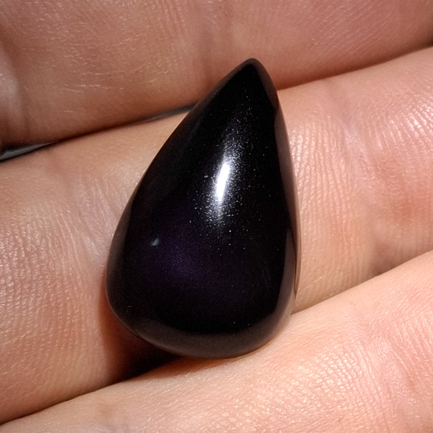 Cabochon Obsidienne Céleste