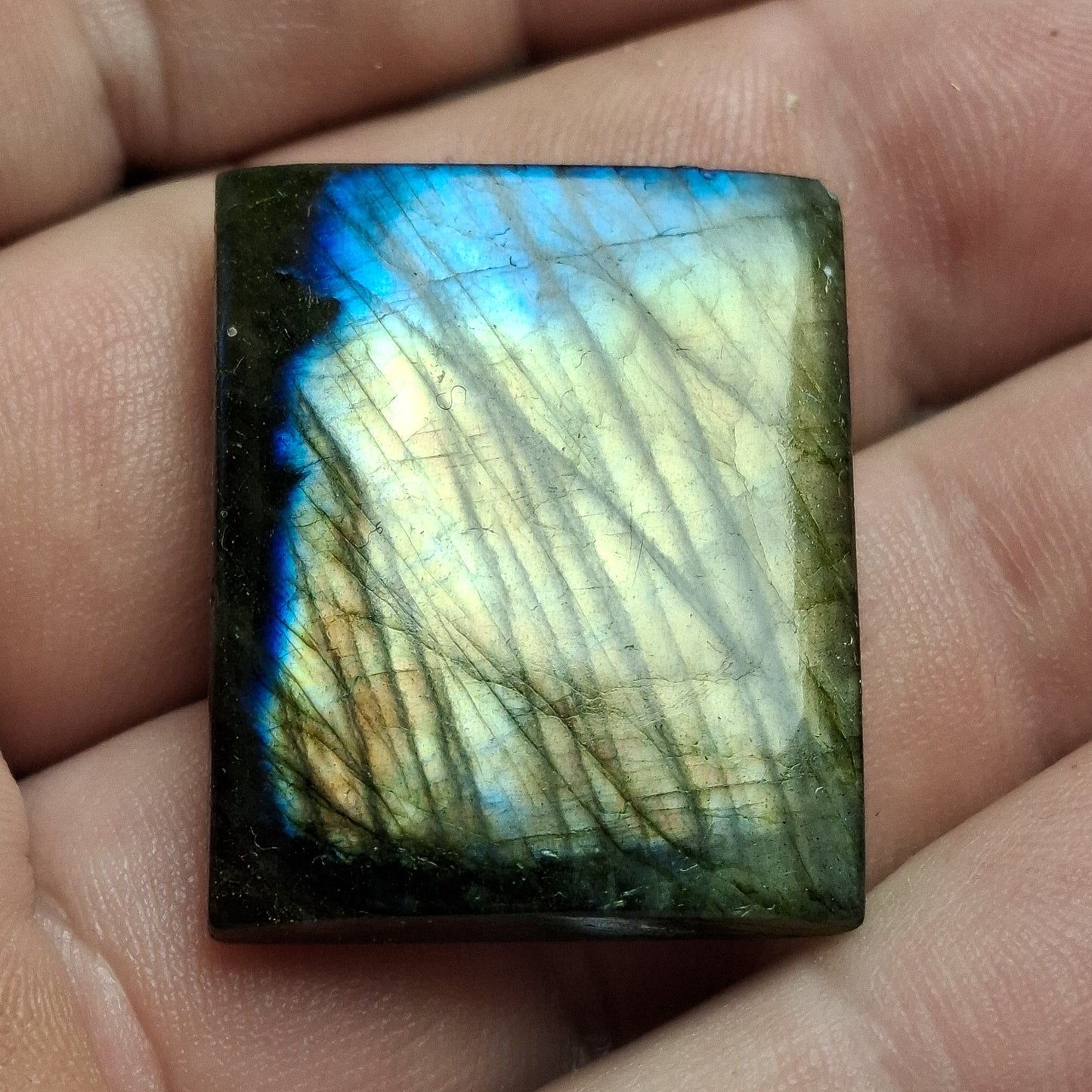 Cabochon labradorite