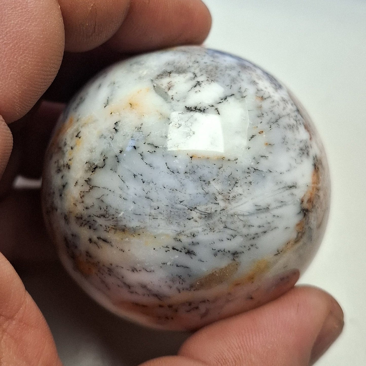 Sphère Sphère Agate Dendrite