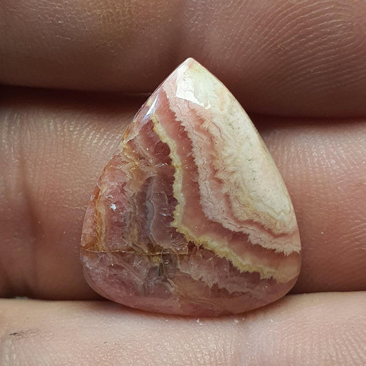 Cabochon rhodochrosite