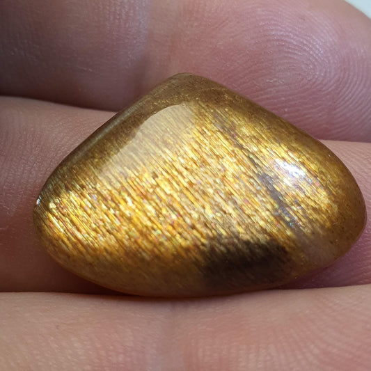 Cabochon pierre de soleil