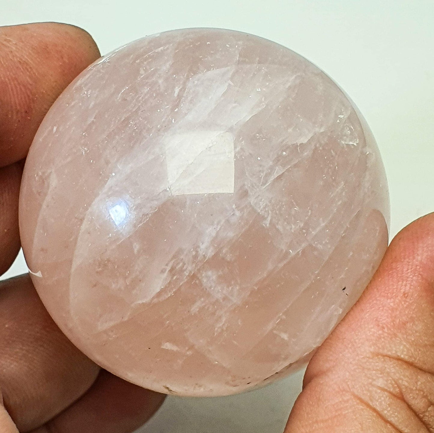 Sphère quartz rose