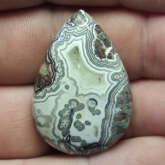 Cabochon Agate Crazy Lace