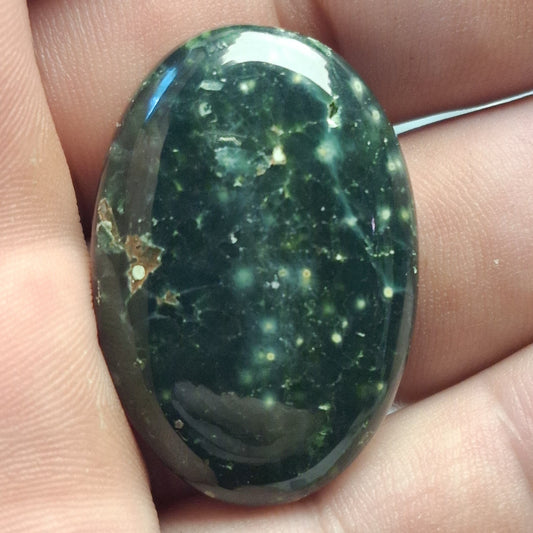 Cabochon Jaspe Océan