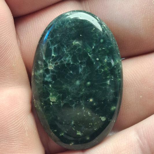 Cabochon Jaspe Océan