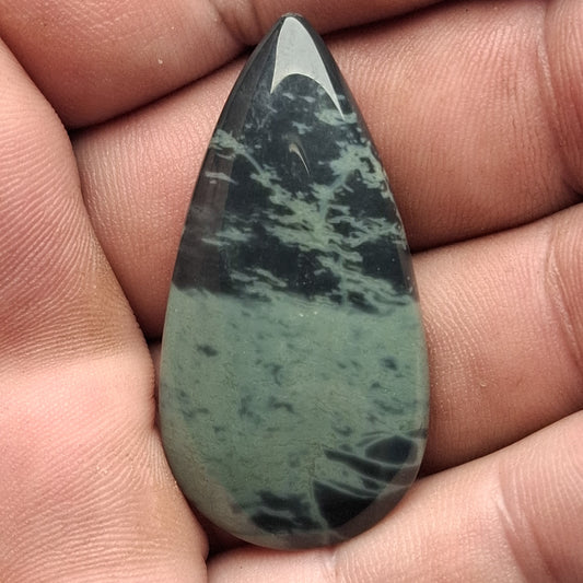 Cabochon Obsidienne Spider