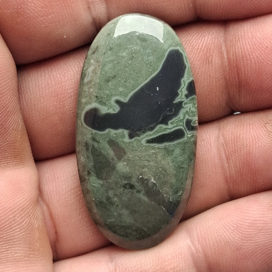 Cabochon Obsidienne Spider