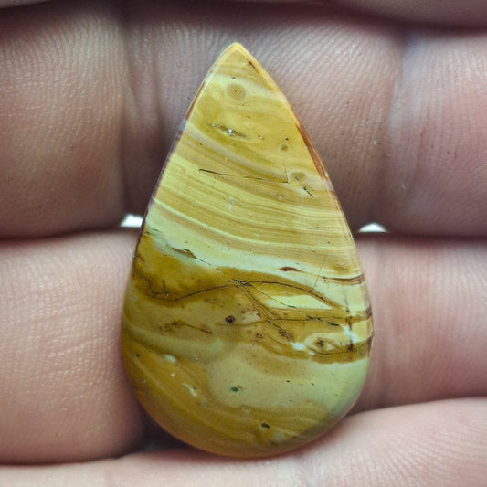 Cabochon Dolomite Wave