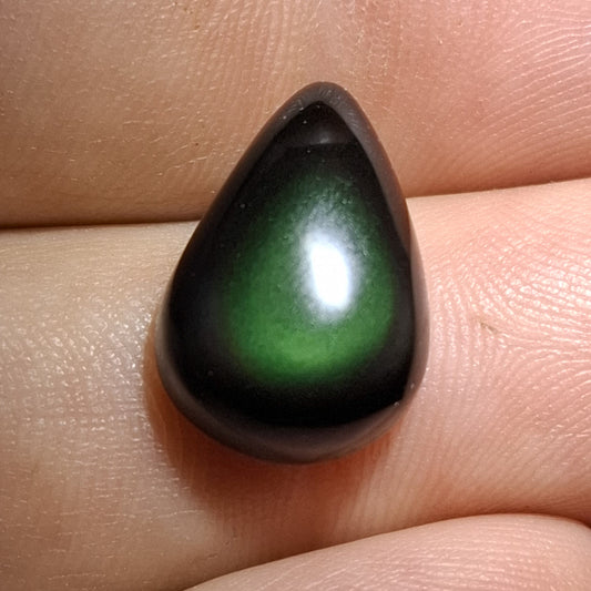 Cabochon Obsidienne Céleste