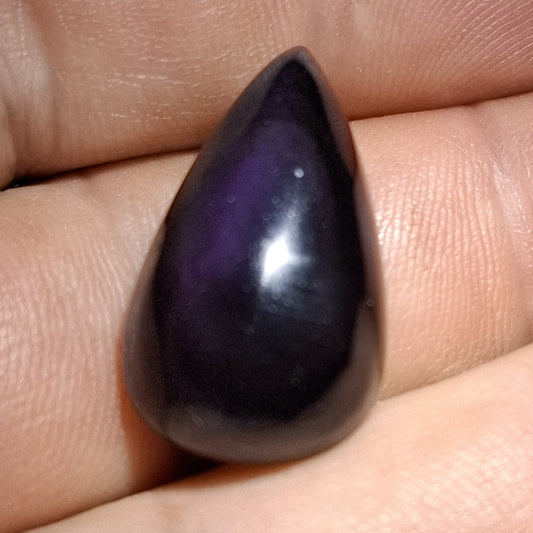 Cabochon Obsidienne Céleste