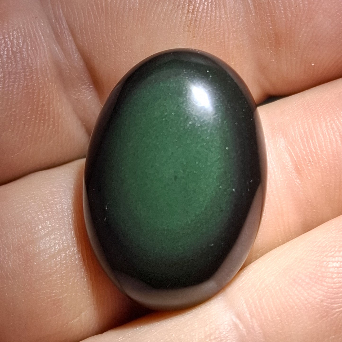 Cabochon Obsidienne Céleste