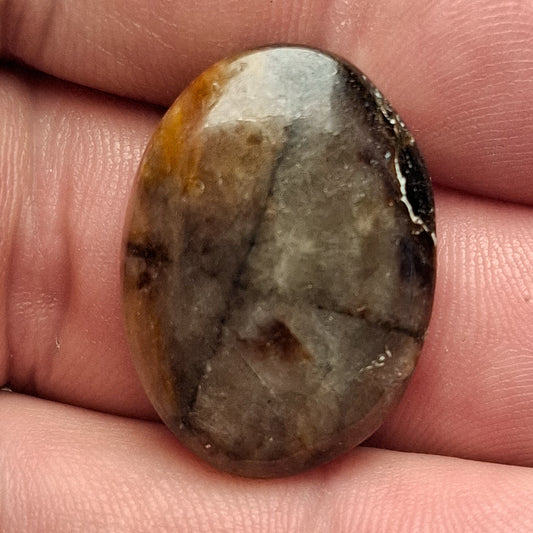 Cabochon Chiastolite