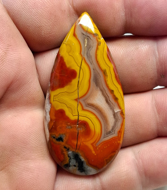 Cabochon Agate de Bou Hamza