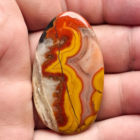 Cabochon Agate de Bou Hamza