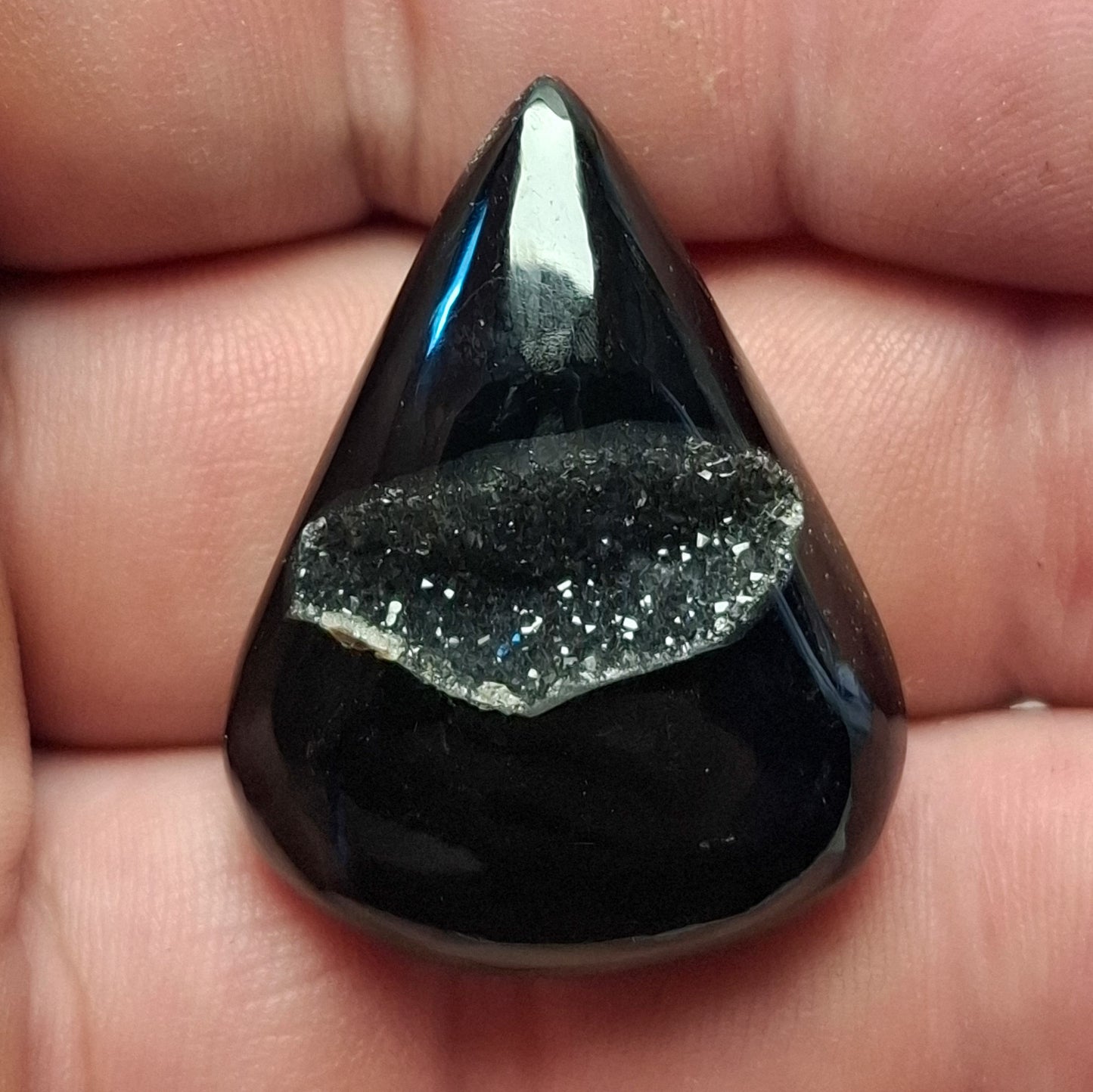 Cabochon Onyx Druse/Géode