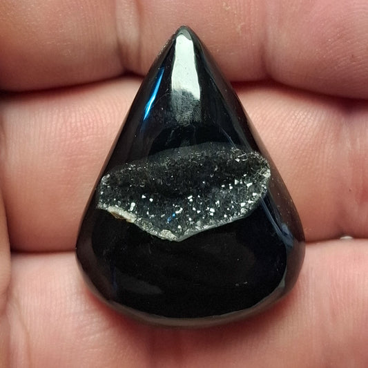 Cabochon Onyx Druse/Géode