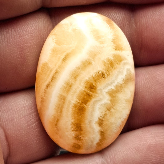 Cabochon Calcite Jaune