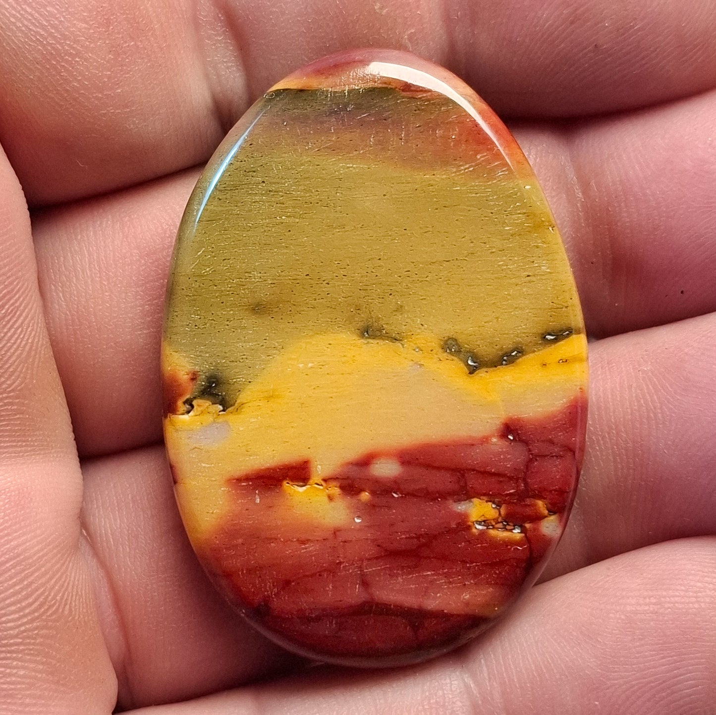 Cabochon Mookaite