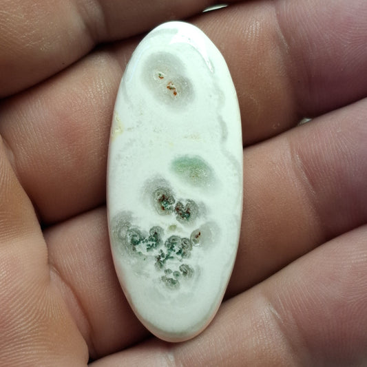 Cabochon Quartz Agatisé (Solar Quartz)