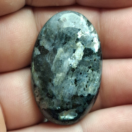 Cabochon Larvikite