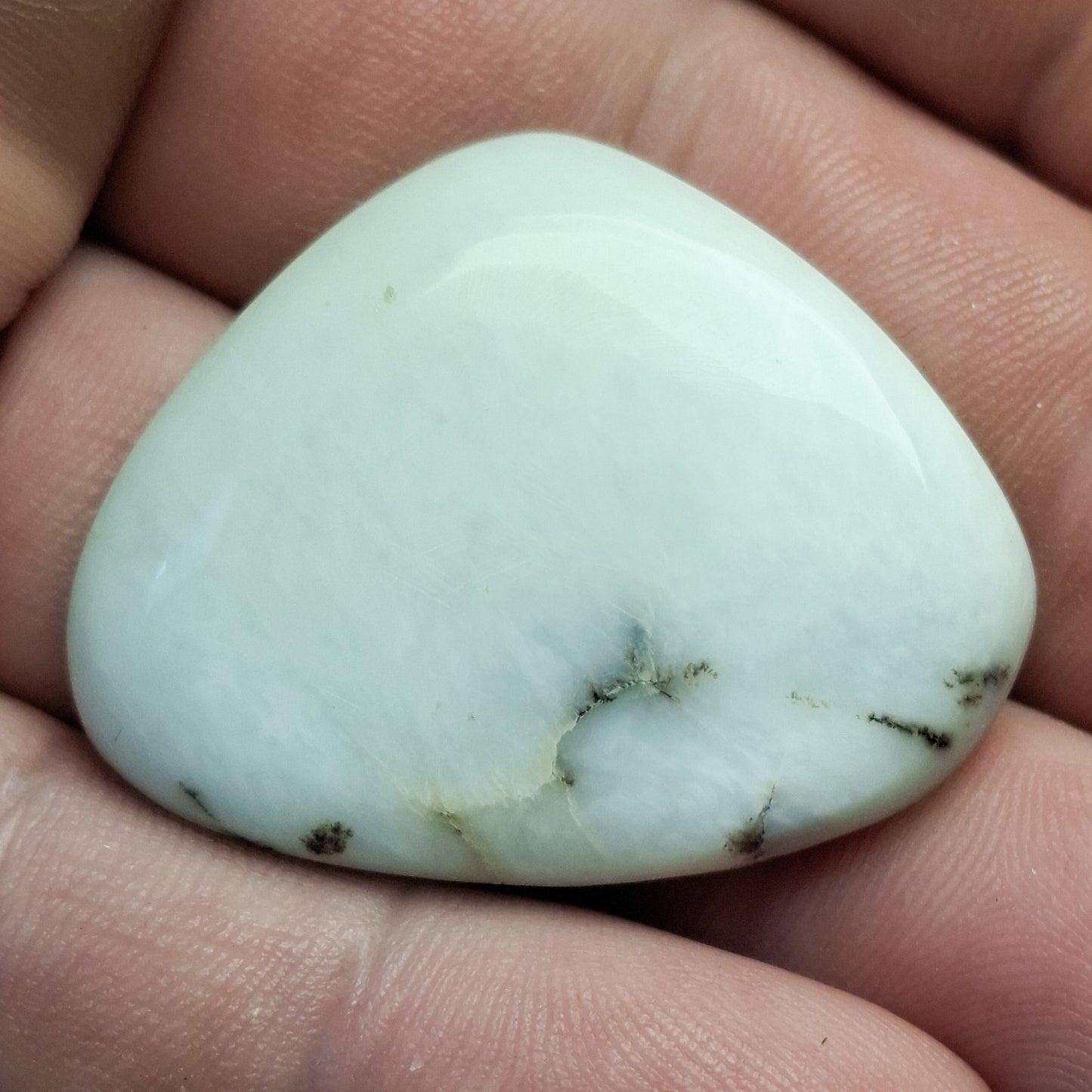 Cabochon Opale Menthe