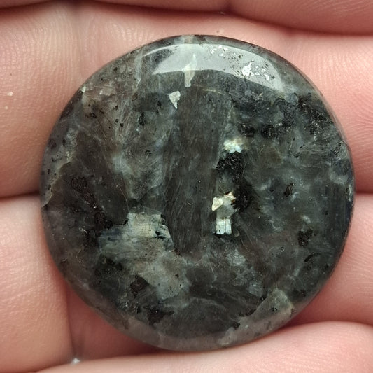 Cabochon Larvikite